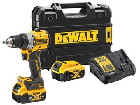 DEWALT WIERTARKO-WKRĘTARKA UDAROWA 18V 90Nm 90Nm 2x5,0Ah BL TSTAK DCD805P2T DEWALT WIERTARKO-WKRĘTARKA UDAROWA 18V 90Nm 90Nm 2x5,0Ah BL TSTAK DCD805P2T