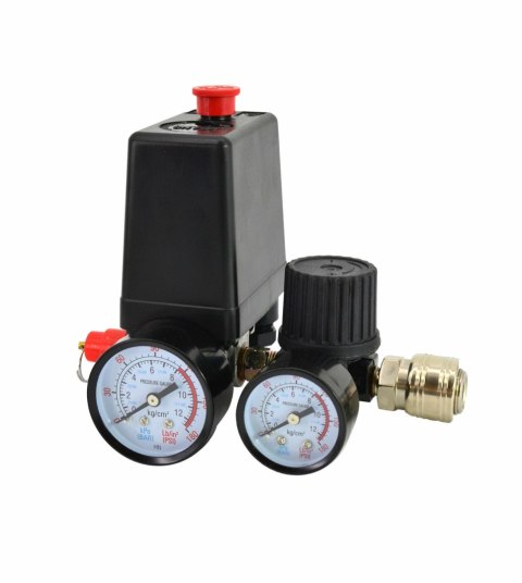 AWTOOLS WYŁĄCZNIK CIŚNIENIOWY KOMPRESORA PRESOSTAT 230V 1 WEJŚCIE 1/4" AWTOOLS WYŁĄCZNIK CIŚNIENIOWY KOMPRESORA PRESOSTAT 230V 1 WEJŚCIE 1/4"
