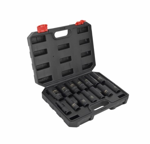 AWTOOLS ZESTAW NASADEK UDAROWYCH 1/2" 14cz. BLACK LINE AWTOOLS ZESTAW NASADEK UDAROWYCH 1/2" 14cz. BLACK LINE