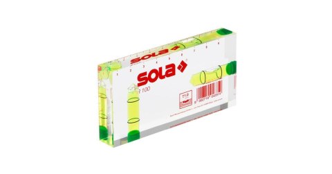 SOLA POZIOMNICA R 100 GREEN AKRYLOWA SOLA POZIOMNICA R 100 GREEN AKRYLOWA