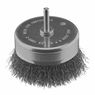 IRWIN SZCZOTKA DOCZOŁOWA Z TRZPIENIEM 80mm z grubego drutu stalowego średnica do metalu i betonu
