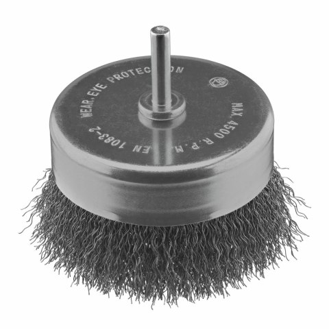 IRWIN SZCZOTKA DOCZOŁOWA Z TRZPIENIEM 80mm z grubego drutu stalowego średnica do metalu i betonu