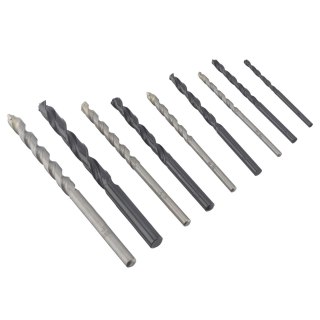 IRWIN WIERŁO DO BETONU / METALU HSS kpl. 9szt. 3, 4(x2), 5(x2), 6(x2) i 8(x2)mm w kasecie