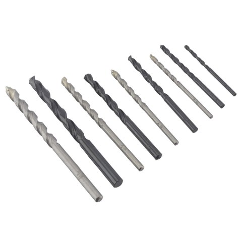 IRWIN WIERŁO DO BETONU / METALU HSS kpl. 9szt. 3, 4(x2), 5(x2), 6(x2) i 8(x2)mm w kasecie IRWIN WIERŁO DO BETONU / METALU HSS kpl. 9szt. 3, 4(x2), 5(x2), 6(x2) i 8(x2)mm w kasecie