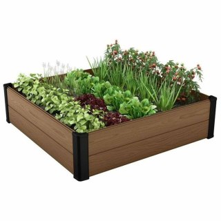 KETER WARZYWNIAK PODWYŻSZONY BRĄZ Maple Square 106 x 106 x 32cm