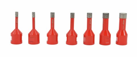 AWTOOLS ZESTAW KORON DO GRESU kpl.7szt. (2x6mm, 8, 10,12,14mm) W KUFRZE DO PRACY NA SUCHO Z WOSKIEM AWTOOLS ZESTAW KORON DO GRESU kpl.7szt. (2x6mm, 8, 10,12,14mm) W KUFRZE DO PRACY NA SUCHO Z WOSKIEM