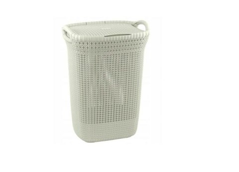 CURVER KOSZ NA BIELIZNĘ KNIT 57L /KREMOWY CURVER KOSZ NA BIELIZNĘ KNIT 57L /KREMOWY