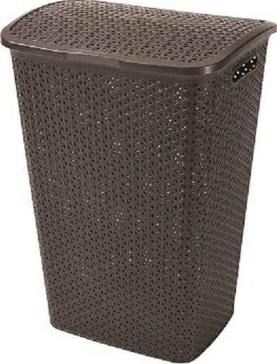 CURVER KOSZ NA BIELIZNĘ MY STYLE 55L /CIEMNY BRĄZ CURVER KOSZ NA BIELIZNĘ MY STYLE 55L /CIEMNY BRĄZ