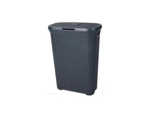 CURVER KOSZ NA BIELIZNĘ "NATURAL STYLE" 40L /CIEMNY SZARY