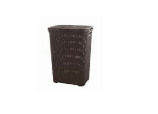 CURVER KOSZ NA BIELIZNĘ "NATURAL STYLE" 60L /CIEMNY BRĄZ