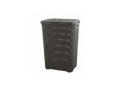 CURVER KOSZ NA BIELIZNĘ "NATURAL STYLE" 60L /CIEMNY SZARY CURVER KOSZ NA BIELIZNĘ "NATURAL STYLE" 60L /CIEMNY SZARY