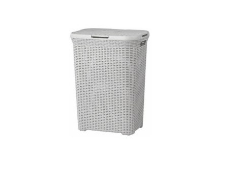 CURVER KOSZ NA BIELIZNĘ "NATURAL STYLE" 60L /JASNY SZARY CURVER KOSZ NA BIELIZNĘ "NATURAL STYLE" 60L /JASNY SZARY