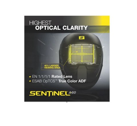 ESAB PRZYŁBICA SPAWALNICZA SAMOŚCIEMNIAJĄCA SENTINEL A60 ESAB PRZYŁBICA SPAWALNICZA SAMOŚCIEMNIAJĄCA SENTINEL A60