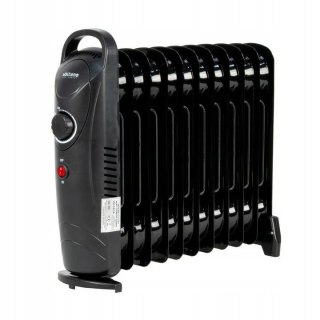 GRZEJNIK OLEJOWY 11-ŻEBEREK 600/1200W CZARNY