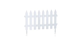 PROSPERPLAST PŁOTEK OGRODOWY 3,5m GARDEN CLASSIC BIAŁY