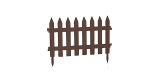 PROSPERPLAST PŁOTEK OGRODOWY 3,5m GARDEN CLASSIC TERAKOTA