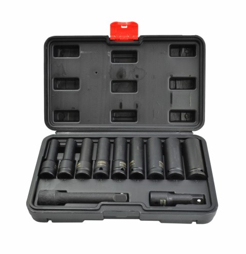 AWTOOLS ZESTAW NASADEK UDAROWYCH 1/2" DŁUGIE 11cz. BLACK LINE AWTOOLS ZESTAW NASADEK UDAROWYCH 1/2" DŁUGIE 11cz. BLACK LINE