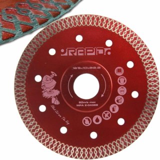 TARCZA DIAMENTOWA 125mm RAPID SILENT CUT RED