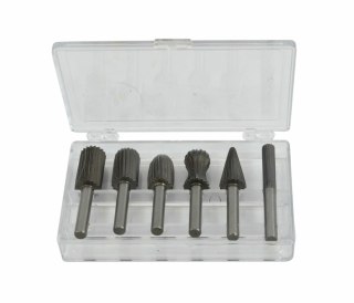 AWTOOLS FREZY TRZPIENIOWE DO METALU FI 6mm kpl.6szt.