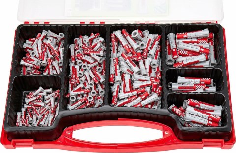 FISCHER ZESTAW KOŁKÓW REDBOX DUOPOWER 280szt. FISCHER ZESTAW KOŁKÓW REDBOX DUOPOWER 280szt.