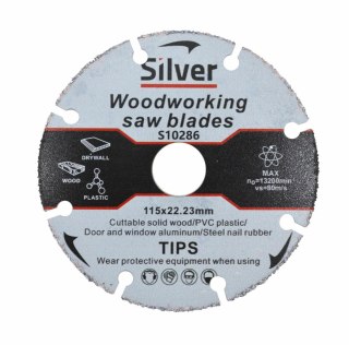 SILVER TARCZA UNIWERSALNA WĘGLIK SPIEKANY 115mm