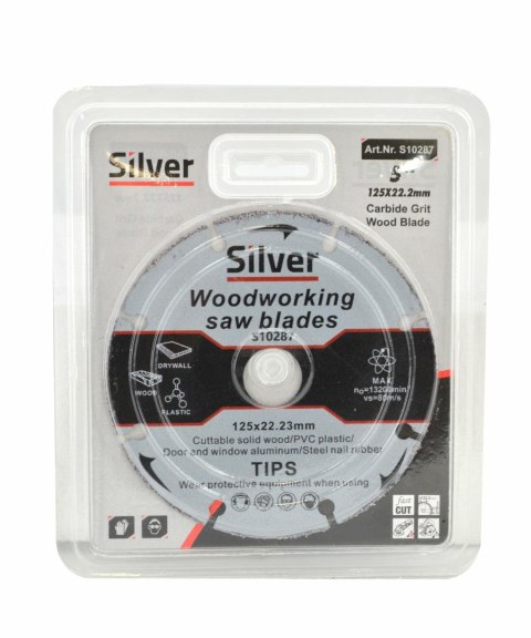 SILVER TARCZA UNIWERSALNA WĘGLIK SPIEKANY 115mm SILVER TARCZA UNIWERSALNA WĘGLIK SPIEKANY 115mm