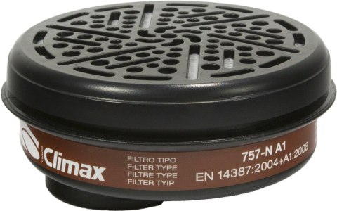 CLIMAX FILTR TYP 757-N A1 DO PÓŁMASEK 757-S,742 /1szt. CLIMAX FILTR TYP 757-N A1 DO PÓŁMASEK 757-S,742 /1szt.