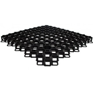 KRATKA OGRODOWA CZARNA 40mm /60cm x 60cm MULTI GRID