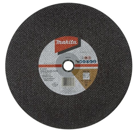 MAKITA TARCZA MET. 355mm x 2,8mm x 25,4mm /5szt. INOX DO LW1401 MAKITA TARCZA MET. 355mm x 2,8mm x 25,4mm /5szt. INOX DO LW1401