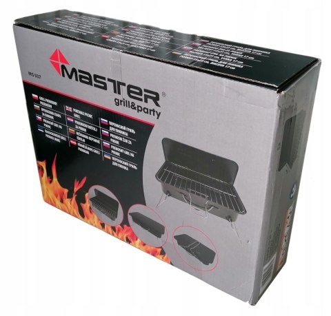 MASTER GRILL PIKNIKOWY PRZENOŚNY MG937 MASTER GRILL PIKNIKOWY PRZENOŚNY MG937