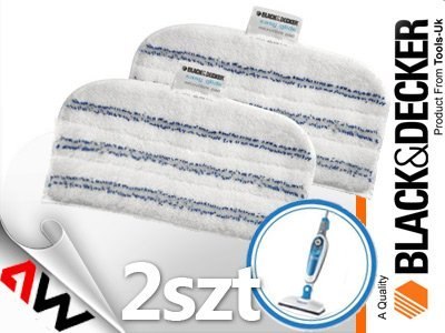 BLACK+DECKER PODKŁADKI Z MIKROFIBRY 2szt. BLACK+DECKER PODKŁADKI Z MIKROFIBRY 2szt.