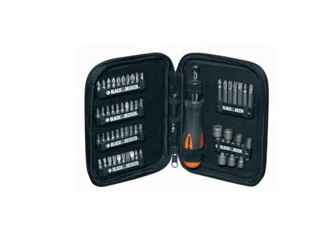 BLACK+DECKER ZESTAW AKCESORIÓW 56elem. BLACK+DECKER ZESTAW AKCESORIÓW 56elem.