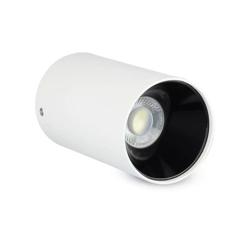 Oprawa Sufitowa V-TAC GU10 Okrągła Natynkowa Tuba Biały+Czarny 80x140mm VT-882-R 3 Lata Gwarancji Oprawa Sufitowa V-TAC GU10 Okrągła Natynkowa Tuba Biały+Czarny 80x140mm VT-882-R 3 Lata Gwarancji