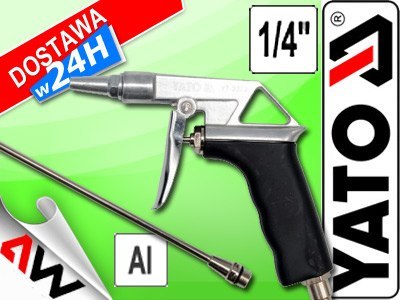 YATO PISTOLET DO PRZEDMUCHIWANIA +2 KOŃCÓWKI 2373 YATO PISTOLET DO PRZEDMUCHIWANIA +2 KOŃCÓWKI 2373