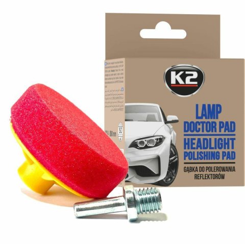 K2 GĄBKA NA WKRĘTARKĘ DO POLEROWANIA LAMP LAMP DOCTOR PAD K2 GĄBKA NA WKRĘTARKĘ DO POLEROWANIA LAMP LAMP DOCTOR PAD