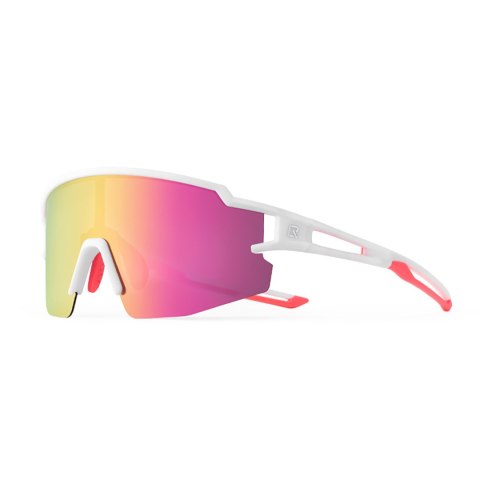 Okulary rowerowe polaryzacyjne dla dzieci z filtrem UV - białe Okulary rowerowe polaryzacyjne dla dzieci z filtrem UV - białe