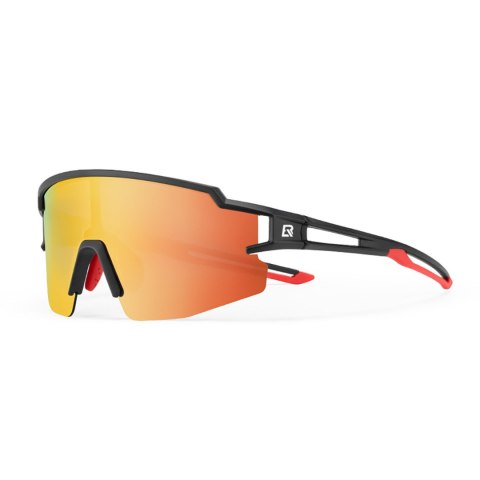 Okulary rowerowe polaryzacyjne dla dzieci z filtrem UV - czarne Okulary rowerowe polaryzacyjne dla dzieci z filtrem UV - czarne