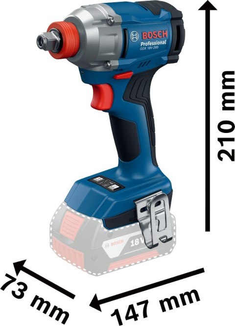 ZESTAW COMBO 18V GDX 18V-285 + GSB 185-LI 2*2.0AH BOSCH ZESTAW COMBO 18V GDX 18V-285 + GSB 185-LI 2*2.0AH BOSCH