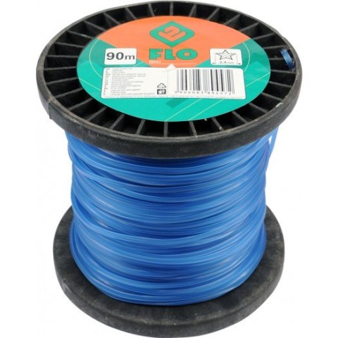 FLO ŻYŁKA TNĄCA GWIAZDKA 2.4mm x 90m 89457 FLO ŻYŁKA TNĄCA GWIAZDKA 2.4mm x 90m 89457