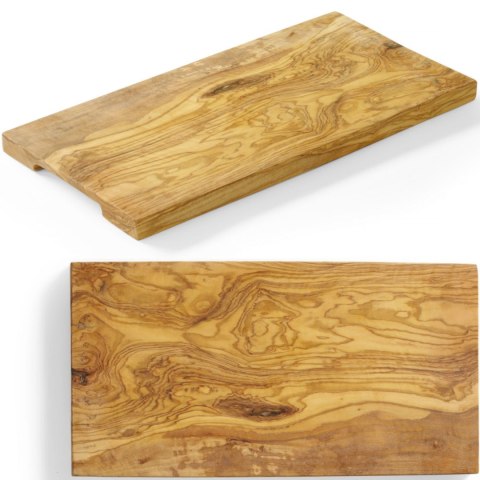 Deska do serwowania z drewna oliwnego prostokątna 350 x 150 x 18 mm - Hendi 505182 Deska do serwowania z drewna oliwnego prostokątna 350 x 150 x 18 mm - Hendi 505182