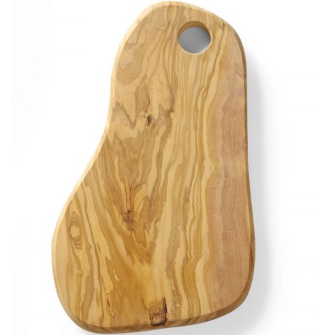 Deska do serwowania z drewna oliwnego z otworem 350 x 210 x 18 mm - Hendi 505236 Deska do serwowania z drewna oliwnego z otworem 350 x 210 x 18 mm - Hendi 505236