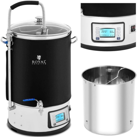 Kocioł warzelny zacierny do produkcji piwa brzeczki LCD 25-100C 30 l Kocioł warzelny zacierny do produkcji piwa brzeczki LCD 25-100C 30 l