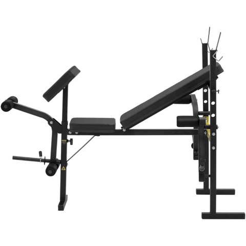 Ławka ławeczka treningowa pod sztangę z modlitewnikiem regulowana do 100 kg Ławka ławeczka treningowa pod sztangę z modlitewnikiem regulowana do 100 kg
