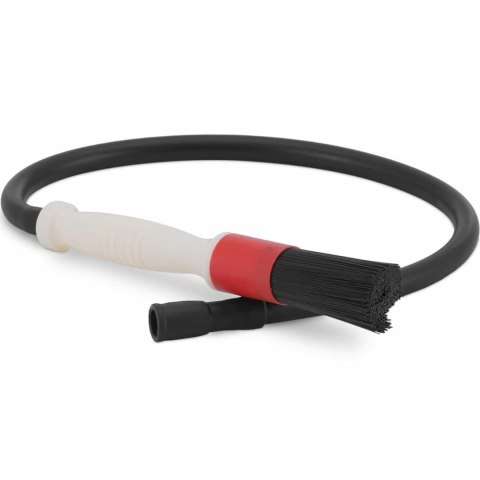 Pędzel przepływowy do myjki warsztatowej 26 cm z wężem 70 cm Pędzel przepływowy do myjki warsztatowej 26 cm z wężem 70 cm