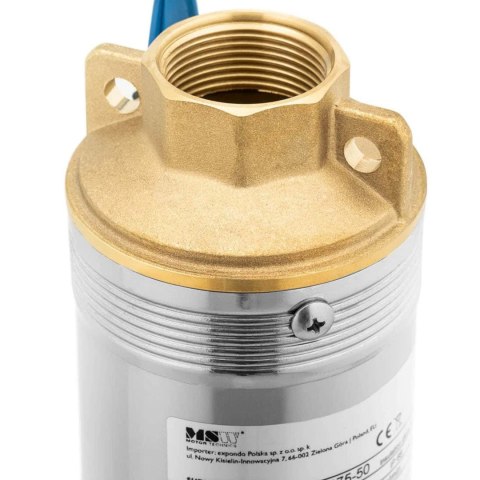 Pompa głębinowa do studni głębinowej STAL 1000 W 4000 l/h do 91 m Pompa głębinowa do studni głębinowej STAL 1000 W 4000 l/h do 91 m