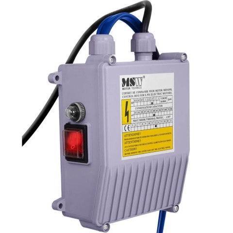 Pompa głębinowa do studni głębinowej STAL 1500 W 10800 l/h do 54 m Pompa głębinowa do studni głębinowej STAL 1500 W 10800 l/h do 54 m