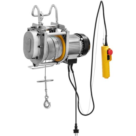 Wciągarka wyciągarka linowa elektryczna 1300 W 60 m 250 kg Wciągarka wyciągarka linowa elektryczna 1300 W 60 m 250 kg