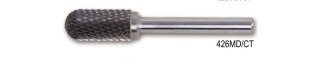 BETA PILNIK OBROTOWY Z WĘGLIKA SPIEKANEGO, WALCOWY ZAOKRĄGLONY 12 x 25 mm, TRZPIEŃ 6mm 426MD/CT12