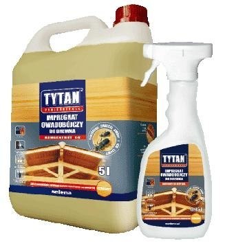 IMPREGNAT OWADOBÓJCZY BEZBARWNY 0,45L TYTAN IMPREGNAT OWADOBÓJCZY BEZBARWNY 0,45L TYTAN