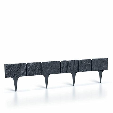 PROSPERPLAST OBRZEŻE OGRODOWE 3,9m GARDEN STONE ANTRACYT PROSPERPLAST OBRZEŻE OGRODOWE 3,9m GARDEN STONE ANTRACYT